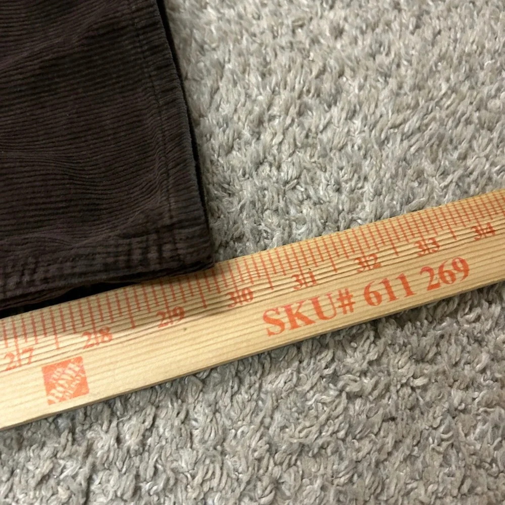 Polo‎ Ralph Lauren Corduroy Pants 28x30 Brown Straight Leg Stretch (FLAWS)